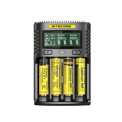 NITECORE UM4 - Chargeur Accus 4 Slots | VAPEVO