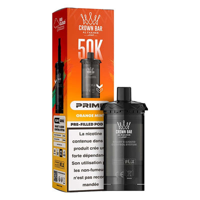 Cartouches HyperMax Prime Crown Bar 50K 2x10ml - Al Fakher