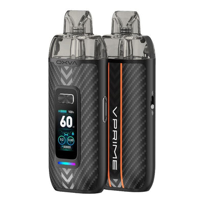 OXVA VPrime - Kit E-Cigarette 60W 2600mAh Black Carbon | VAPEVO