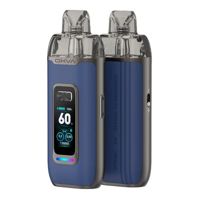 OXVA VPrime - Kit E-Cigarette 60W 2600mAh Blue Leather | VAPEVO