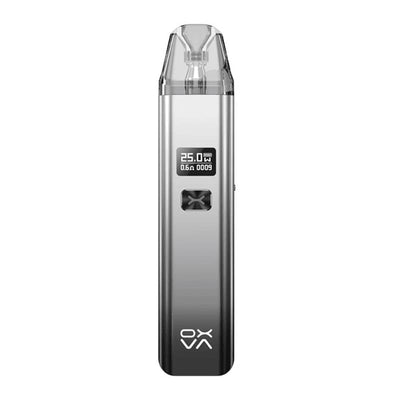 OXVA Xlim V2 - Kit E-Cigarette 25W 900mAh-Shiny Silver Black-VAPEVO