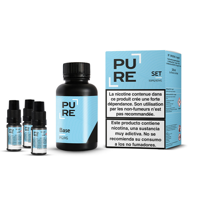 Pack Base DIY Pure 200ml 3 mg 50:50 | VAPEVO