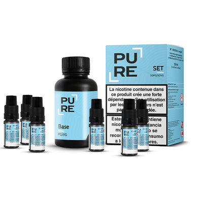 Pack Base DIY Pure 200ml 6 mg 50:50 | VAPEVO