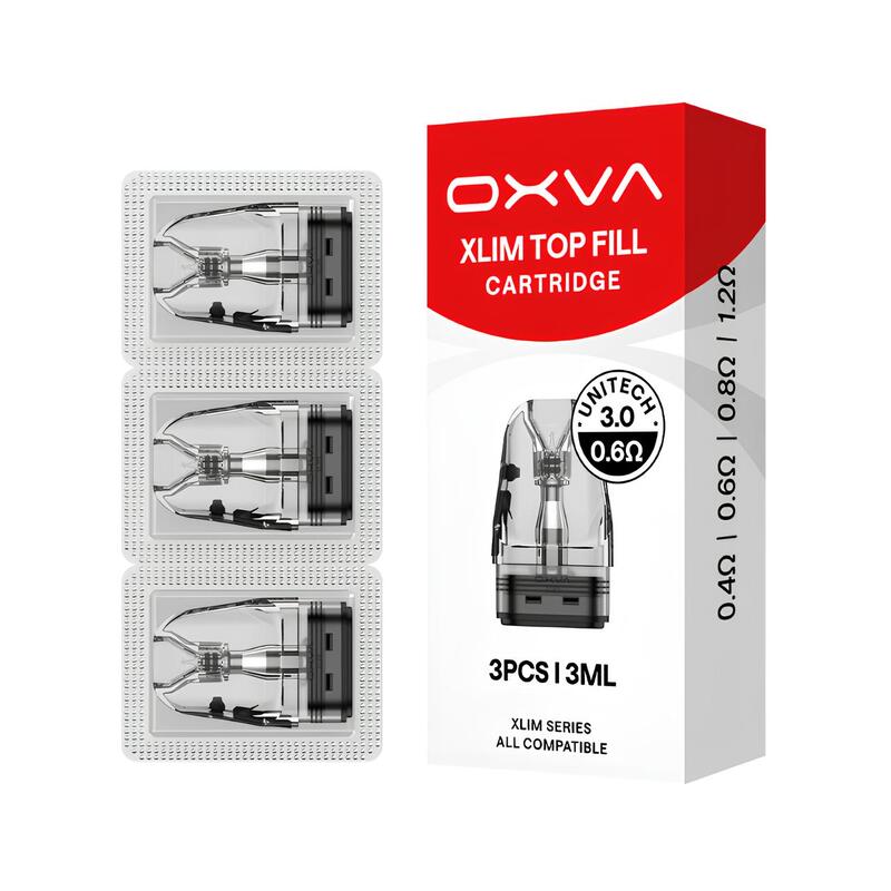 Pods Xlim Top Fill 3ml Unitech 3.0 (Pack de 3) - Oxva