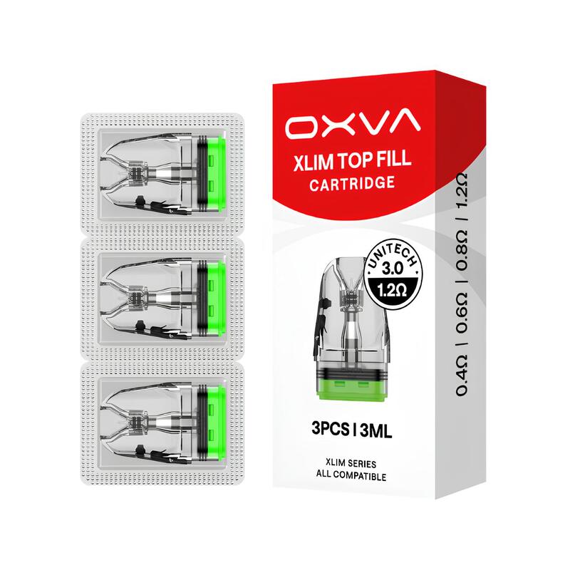 Pods Xlim Top Fill 3ml Unitech 3.0 (Pack de 3) - Oxva