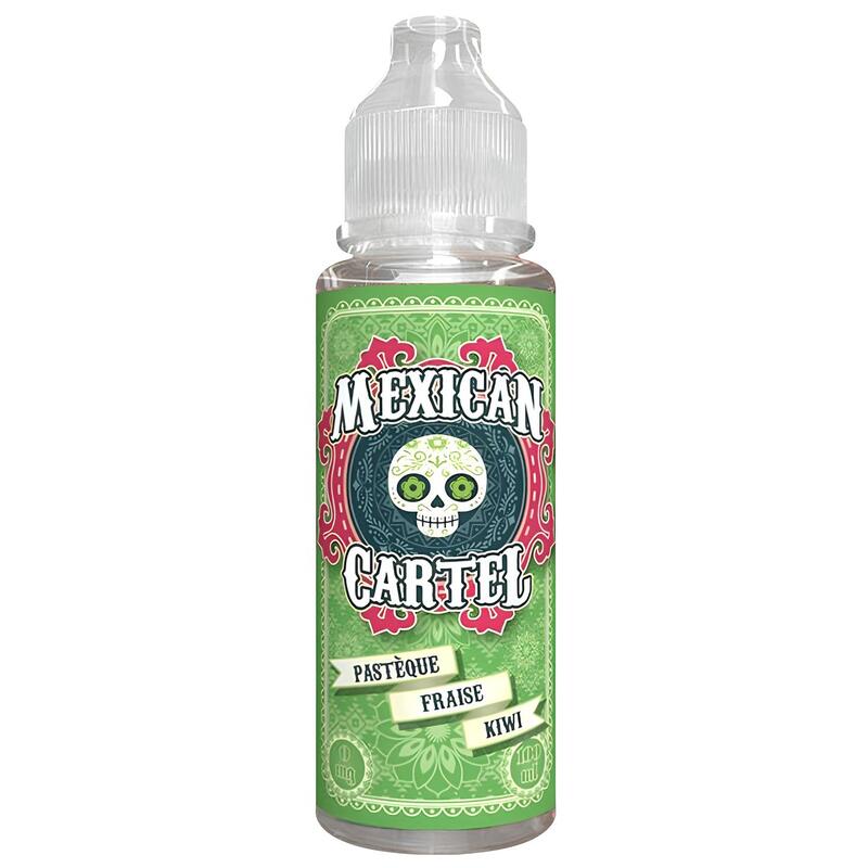 MEXICAN CARTEL Pastèque Fraise Kiwi - E-liquide 50ml/100ml 0mg