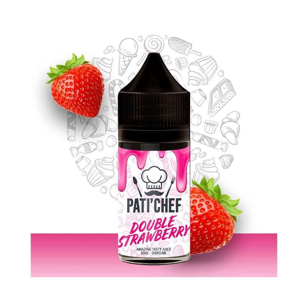 PATI'CHEF Double Strawberry - Arôme Concentré 30ml - VAPEVO