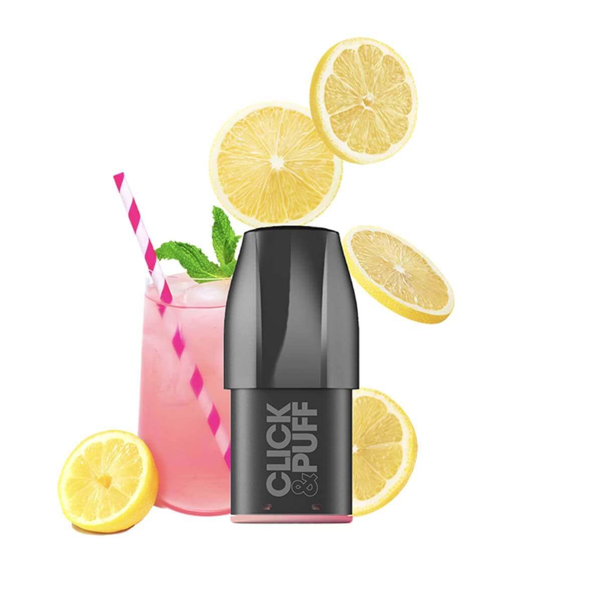 Pod X-Bar Click & Puff 2ml 650 Puffs Pink Lemonade 10 mg | VAPEVO