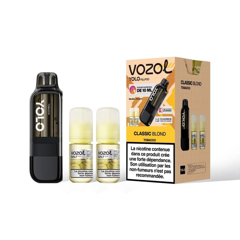 Cartouches Vozol Yolo 40K 2x10ml - Vozol