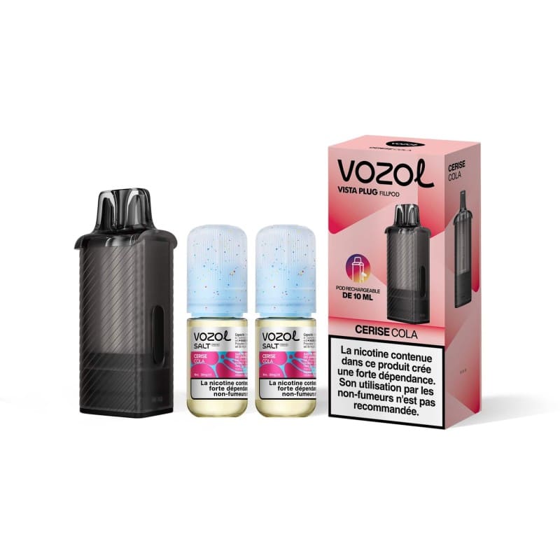 Cartouches Vozol Vista Plug Plus 35K 20mg