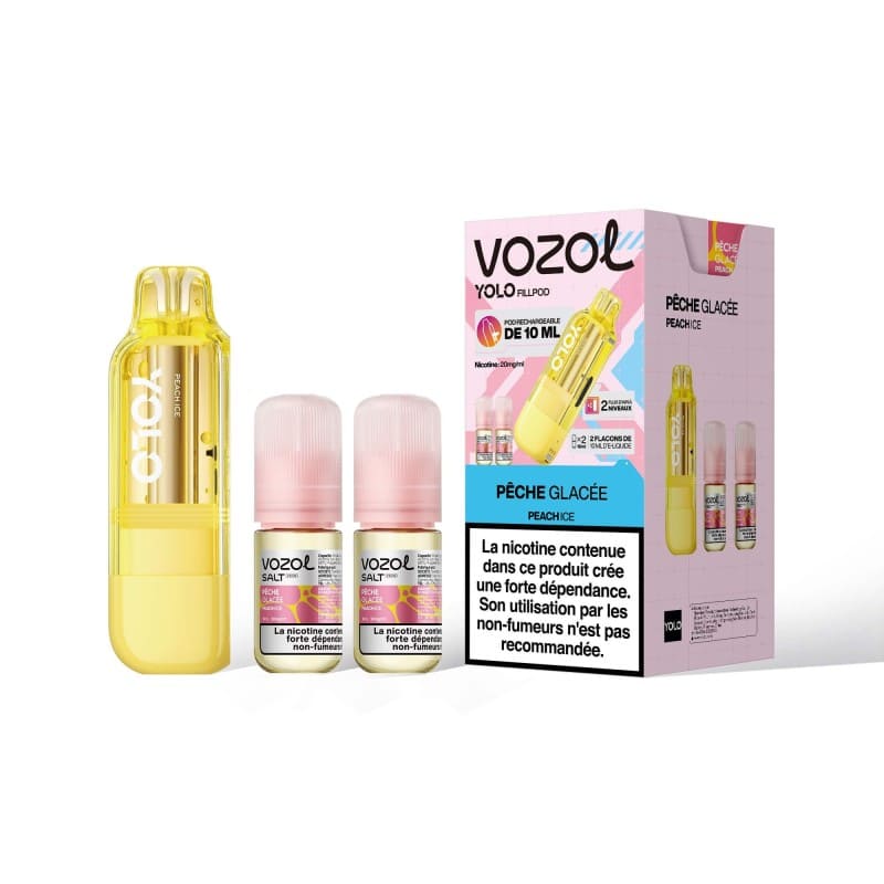 Cartouches Vozol Yolo 40K 2x10ml - Vozol