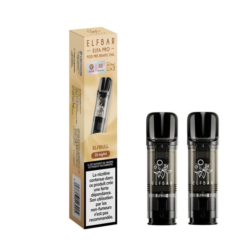 Pods Elfbar Elfa Pro 2ml – Pack de 2 10 mg ElfBull | VAPEVO