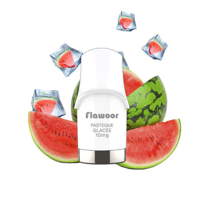 Pods Flawoor Mate 2 2ml 600 Puffs – Pack de 2 10 mg Pastèque Glacée | VAPEVO