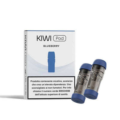 Pods Kiwi Vapor 1.8ml – Pack de 2 20 mg Blueberry | VAPEVO
