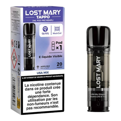 Pods Lost Mary Tappo 2ml 600 Puffs 20 mg USA Mix | VAPEVO