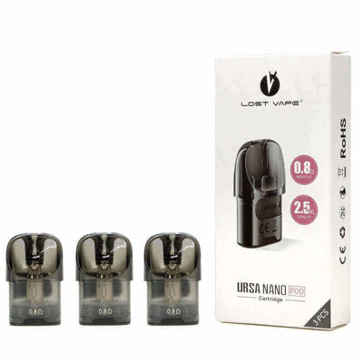Pods Lost Vape Ursa Nano 2.5ml – Pack de 3 0.8 ohm | VAPEVO