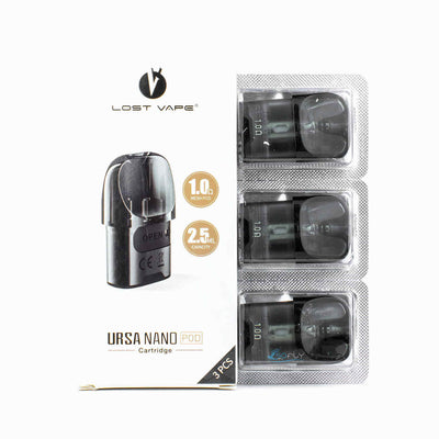 Pods Lost Vape Ursa Nano 2.5ml – Pack de 3 1.0 ohm | VAPEVO