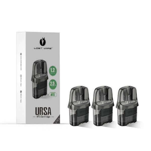 Pods Lost Vape Ursa Nano 2.5ml – Pack de 3 MTL 1.2 ohm | VAPEVO