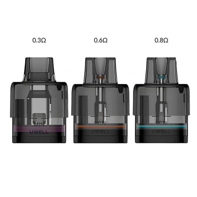 Pods Uwell Typhos 6ml - Pack de 2 0.3 ohm | VAPEVO