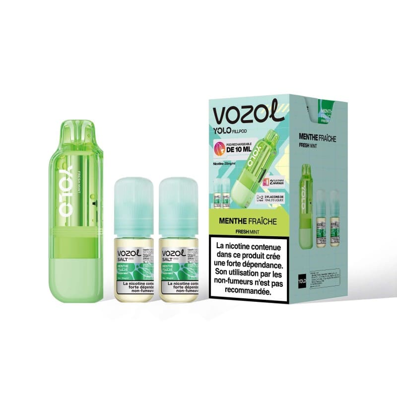 Cartouches Vozol Yolo 40K 2x10ml - Vozol