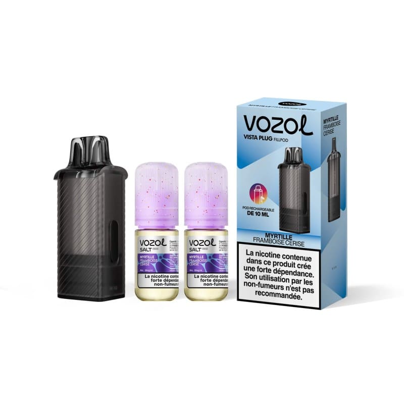 Cartouches Vozol Vista Plug Plus 35K 20mg