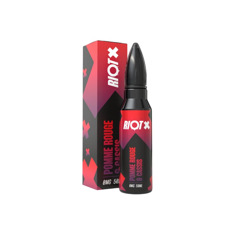 RIOT Pomme Rouge & Cassis - E-liquide 50ml