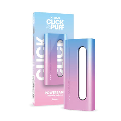 Powerbank X-Bar Click & Charge 1200mAh Sunset | VAPEVO