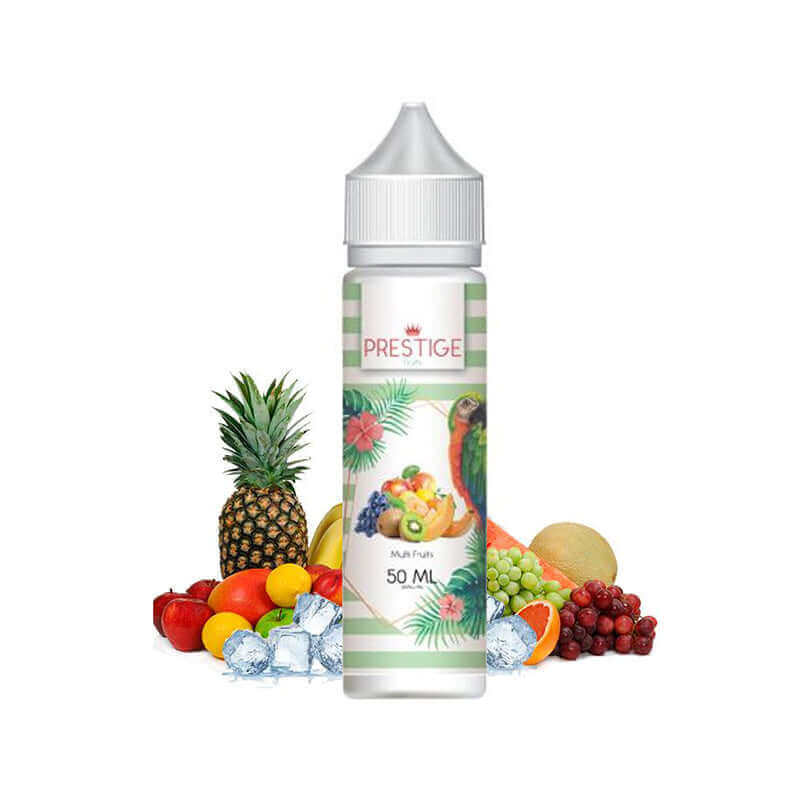 PRESTIGE FRUITS E-liquide Multifruits 50ml-0 mg-VAPEVO