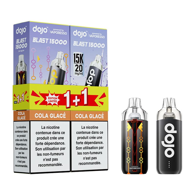 Bundle Kit Puff Vaporesso Dojo Blast 15K Limited Edition 1+1