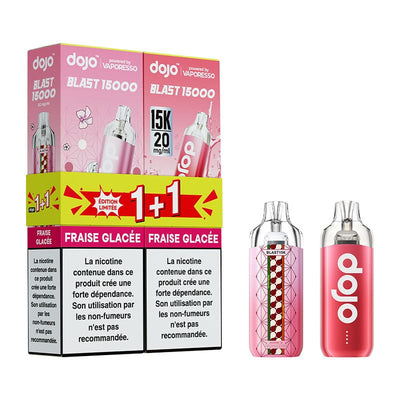 Bundle Kit Puff Vaporesso Dojo Blast 15K Limited Edition 1+1