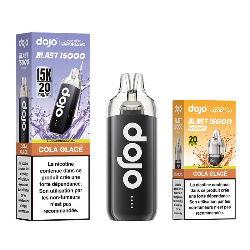 Puff Vaporesso Dojo Blast 30K 20mg Cola Glacé | VAPEVO
