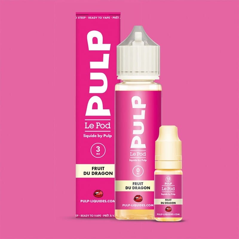 PULP Le Pod Fruit du Dragon - Pack E-liquide 60ml-3 mg-VAPEVO