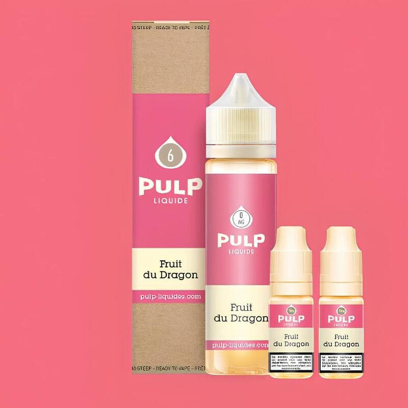 PULP Le Pod Fruit du Dragon - Pack E-liquide 60ml-6 mg-70/30-VAPEVO