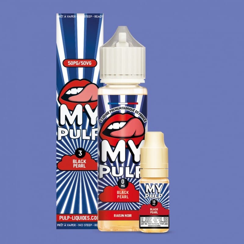 PULP My Pulp Black Pearl - Pack E-liquide 60ml 3 mg | VAPEVO