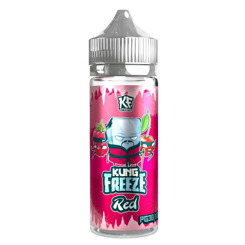 E-liquide Kung Freeze Red 50ml/100ml 0mg