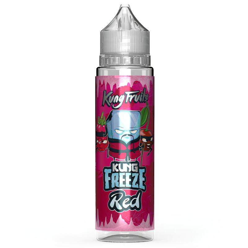 E-liquide Kung Freeze Red 50ml/100ml 0mg