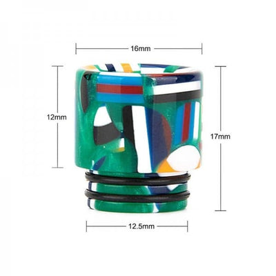 REEWAPE AS162 - Drip Tips 810 Black | VAPEVO