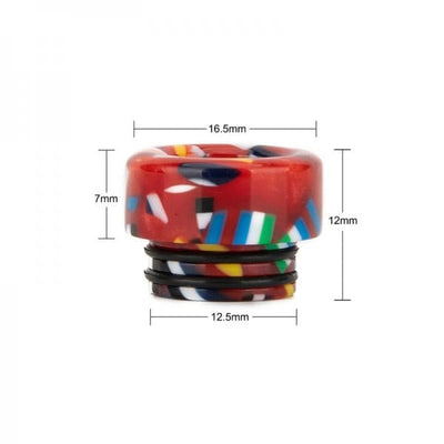REEWAPE AS171 - Drip Tips 810 Black | VAPEVO