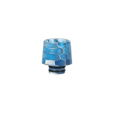 REEWAPE AS202 Cobra Snake Patterns - Drip Tips 510 Resin-Blue-VAPEVO