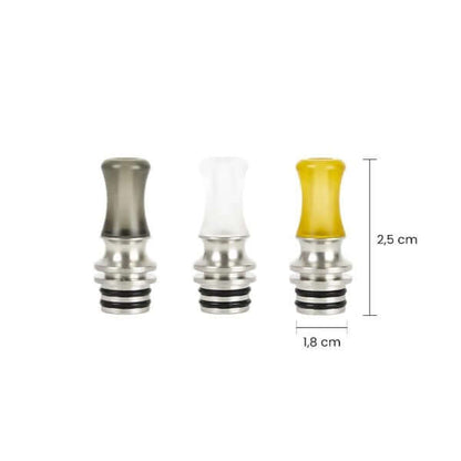 REEWAPE RS337 - Drip Tips 510 Concave-Black-VAPEVO