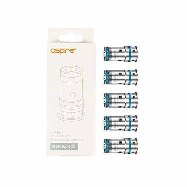 Résistances Aspire AVP Pro – Pack de 5 0.65 ohm | VAPEVO