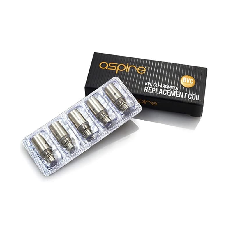 Résistances Aspire BVC - Pack de 5 1.6 ohm | VAPEVO