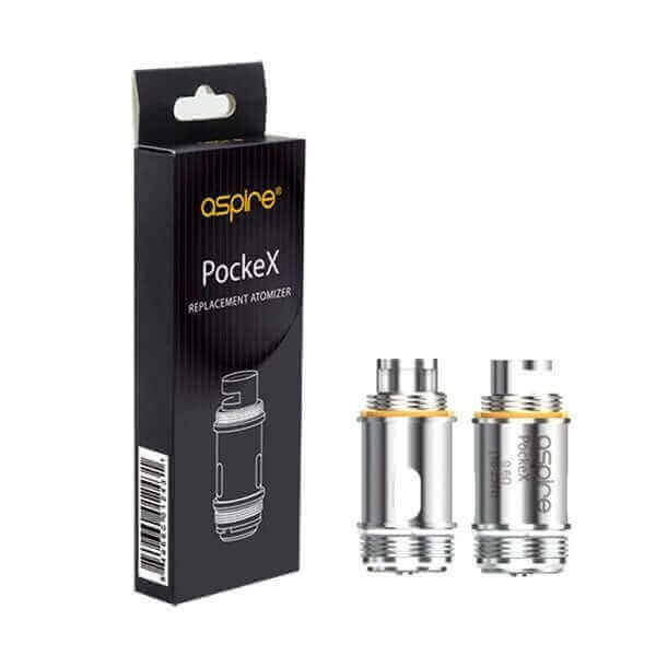 Résistances Aspire PockeX – Pack de 5 0.6 ohm | VAPEVO