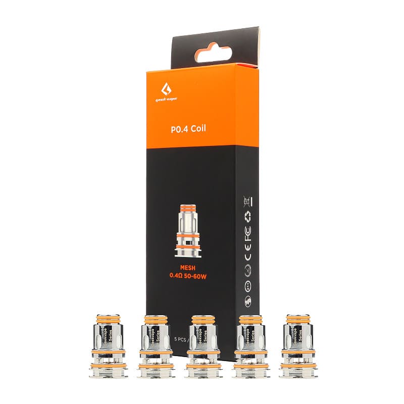 Résistances Geekvape P Series – Pack de 5 P 0.4 ohm | VAPEVO