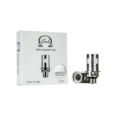 Résistances Innokin iSub Tank – Pack de 5 Plex 3D 0.35 ohm | VAPEVO