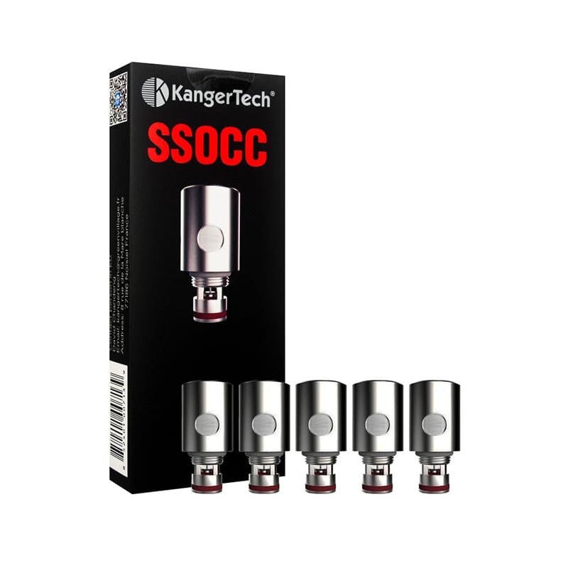 Résistances Kangertech SSOCC – Pack de 5 SS 0.5 ohm | VAPEVO