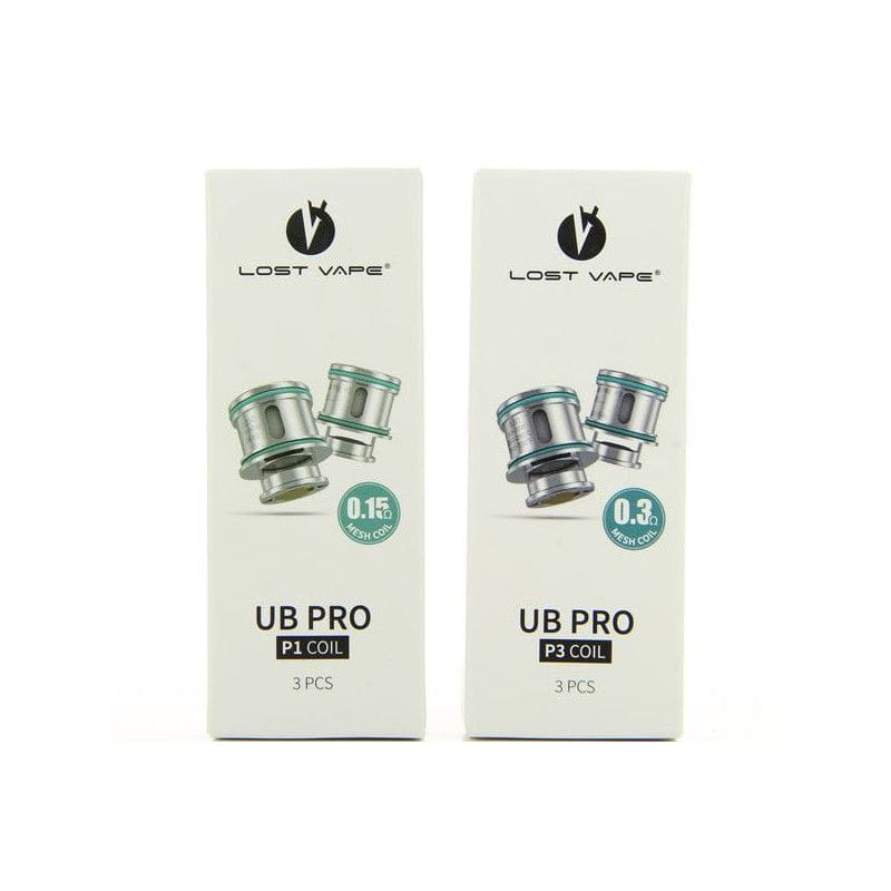 Résistances Lost Vape UB Pro – Pack de 3 P1 0.15 ohm | VAPEVO
