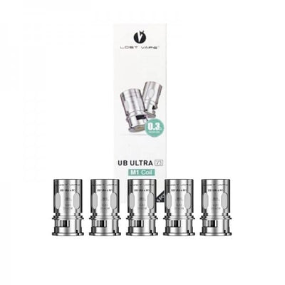 Résistances Lost Vape Ultra V3 – Pack de 5 M1 0.3 ohm | VAPEVO