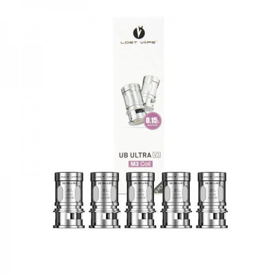 Résistances Lost Vape Ultra V3 – Pack de 5 M3 0.15 ohm | VAPEVO