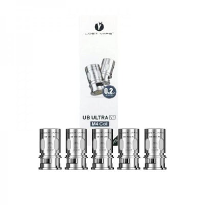 Résistances Lost Vape Ultra V3 – Pack de 5 M4 0.2 ohm | VAPEVO